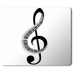 Art Hediye Müzik Nota 3 Baskılı 23x19 cm Mouse Pad