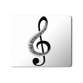 Art Hediye Müzik Nota 3 Baskılı 23x19 cm Mouse Pad