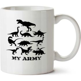 Art Hediye My Army İki Tarafı Baskılı Kupa Bardak