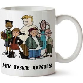 Art Hediye My Day Ones By İki Tarafı Baskılı Kupa Bardak