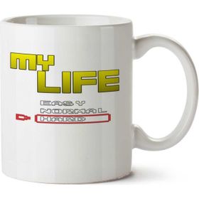 Art Hediye My Life İki Tarafı Baskılı Kupa Bardak