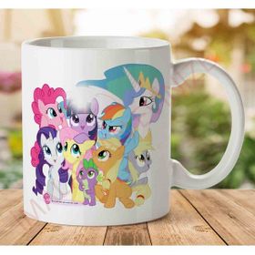 Art Hediye My-Little-Pony-Free-Download-Png Iki Tarafı Baskılı Kupa Bardak