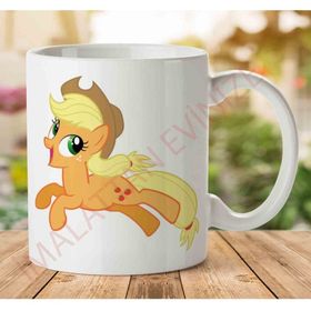 Art Hediye My-Little-Pony-Png Iki Tarafı Baskılı Kupa Bardak