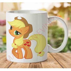 Art Hediye My-Little-Pony-Png-Image Iki Tarafı Baskılı Kupa Bardak