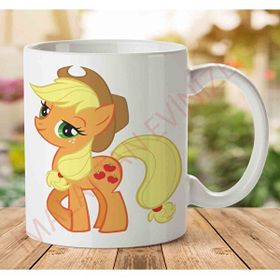 Art Hediye My-Little-Pony-Png-Image Iki Tarafı Baskılı Kupa Bardak
