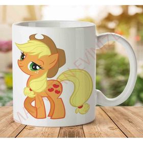 Art Hediye My-Little-Pony-Png-Image Iki Tarafı Baskılı Kupa Bardak