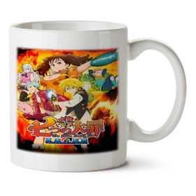 Art Hediye Nanatsu No Ataizai İki Tarafı Baskılı Kupa