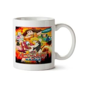 Art Hediye Nanatsu No Ataizai İki Tarafı Baskılı Kupa