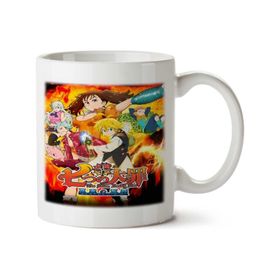 Art Hediye Nanatsu No Ataizai İki Tarafı Baskılı Kupa