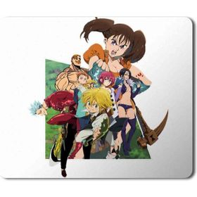 Art Hediye Nanatsu No Taızaı Baskılı 23x19 cm Mouse Pad