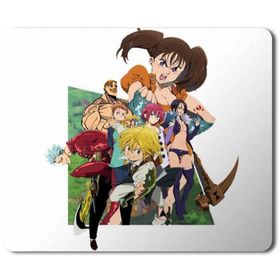Art Hediye Nanatsu No Taızaı Baskılı 23x19 cm Mouse Pad