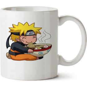Art Hediye Naruto Uzumaki Makarna İki Tarafı Baskılı Kupa Bardak