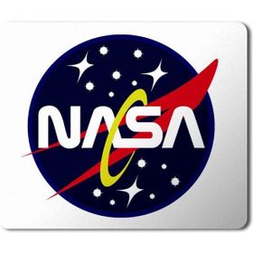 Art Hediye Nasa Insignia Logo Baskılı 23x19 cm Mouse Pad