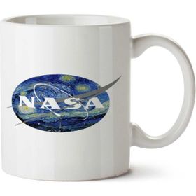 Art Hediye Nasa Nasa İki Tarafı Baskılı Kupa Bardak