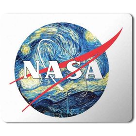 Art Hediye Nasa Wan Googh Baskılı 23x19 cm Mouse Pad