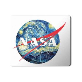 Art Hediye Nasa Wan Googh Baskılı 23x19 cm Mouse Pad