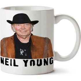 Art Hediye Neil Young İki Tarafı Baskılı Kupa Bardak
