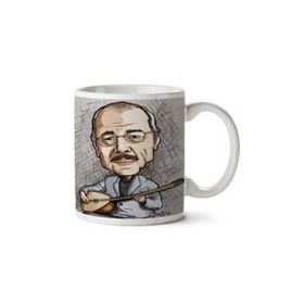 Art Hediye Neşet Ertaş Bağlama İki Tarafı Baskılı Kupa