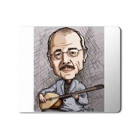 Art Hediye Neşet Ertaş Baskılı 23x19 cm Mouse Pad