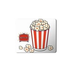 Art Hediye Netflix Popcorn Baskılı 23x19 cm Mouse Pad