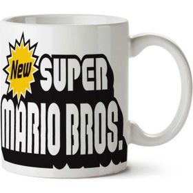 Art Hediye New Super Mario Bros İki Tarafı Baskılı Kupa Bardak