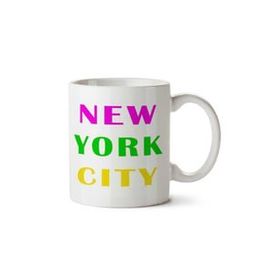 Art Hediye New York City İki Tarafı Baskılı Kupa Bardak