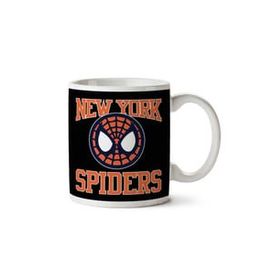 Art Hediye New York Spiders Spiderman Homecoming İki Tarafı Baskılı Kupa