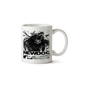 Art Hediye Newdog K9 Köpeği İki Tarafı Baskılı Kupa Bardak