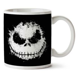 Art Hediye Nightmare Before Christmas Ink Jack Skellington İki Tarafı Baskılı Kupa