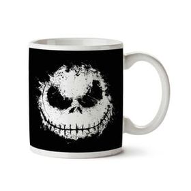 Art Hediye Nightmare Before Christmas Ink Jack Skellington İki Tarafı Baskılı Kupa
