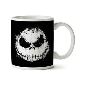Art Hediye Nightmare Before Christmas Ink Jack Skellington İki Tarafı Baskılı Kupa