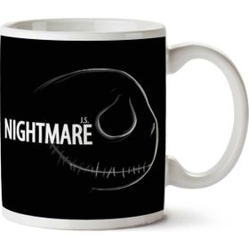 Art Hediye Nightmare Profile Nightmare Before Christmas Iki Tarafı Baskılı Kupa Bardak