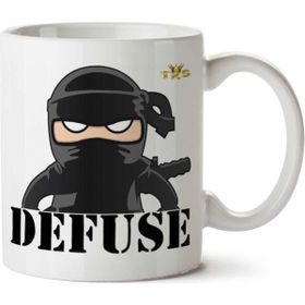 Art Hediye Ninja Defuse İki Tarafı Baskılı Kupa Bardak