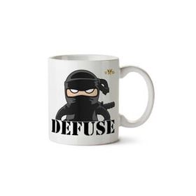 Art Hediye Ninja Defuse İki Tarafı Baskılı Kupa Bardak