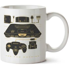 Art Hediye Nintendo 64 iki Tarafı Baskılı Kupa Bardak