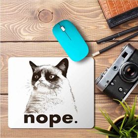 Art Hediye Nope Kedi Baskılı 23x19 cm Mouse Pad
