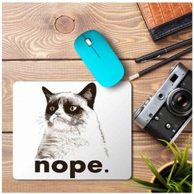 Art Hediye Nope Kedi Baskılı 23x19 cm Mouse Pad