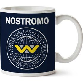 Art Hediye Nostromo Ramones Logo Aliens İki Tarafı Baskılı Kupa