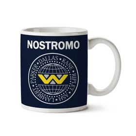 Art Hediye Nostromo Ramones Logo Aliens İki Tarafı Baskılı Kupa