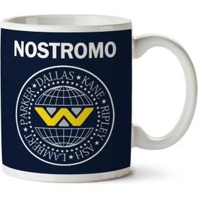 Art Hediye Nostromo Ramones Logo Aliens İki Tarafı Baskılı Kupa