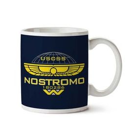 Art Hediye Nostromo Weyland Logo Alien İki Tarafı Baskılı Kupa