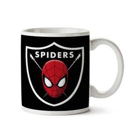Art Hediye Oakland Spiders Spiderman Homecoming İki Tarafı Baskılı Kupa