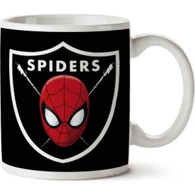 Art Hediye Oakland Spiders Spiderman Homecoming İki Tarafı Baskılı Kupa