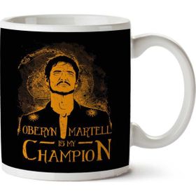 Art Hediye Oberyn Martell Is My Champion Game Of Thrones İki Tarafı Baskılı Kupa