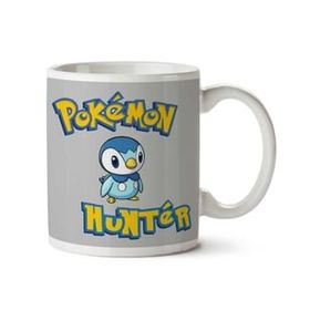 Art Hediye okemon Hunter Piplup İki Tarafı Baskılı Kupa Bardak