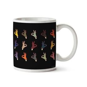 Art Hediye Okey Tamam İki Tarafı Baskılı Kupa