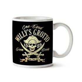 Art Hediye One Eyed Willys Grotto The Goonies İki Tarafı Baskılı Kupa