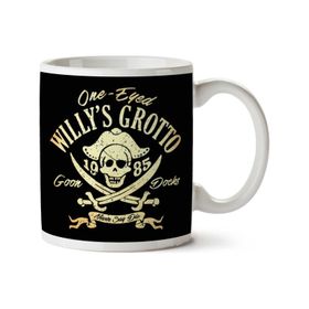 Art Hediye One Eyed Willys Grotto The Goonies İki Tarafı Baskılı Kupa