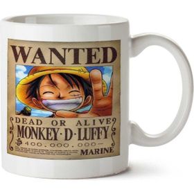 Art Hediye One Piece Aranıyor Luffy İki Tarafı Baskılı Kupa