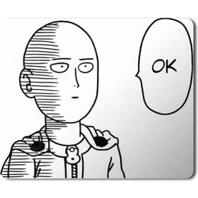 Art Hediye One Punch Man 2 Baskılı 23x19 cm Mouse Pad